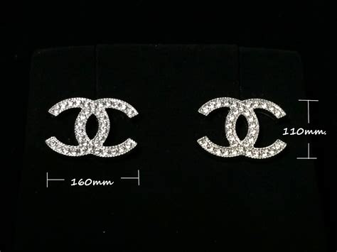 chanel sterling silver earrings|Chanel earrings original.